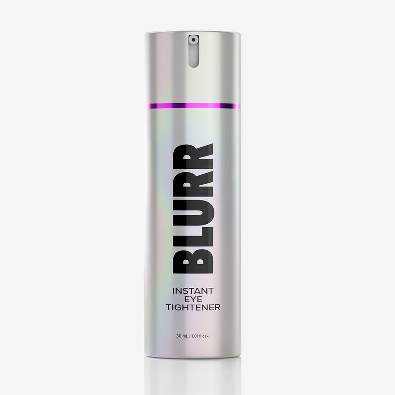 Silver bottle of BLURR Instant Eye Tightener.
